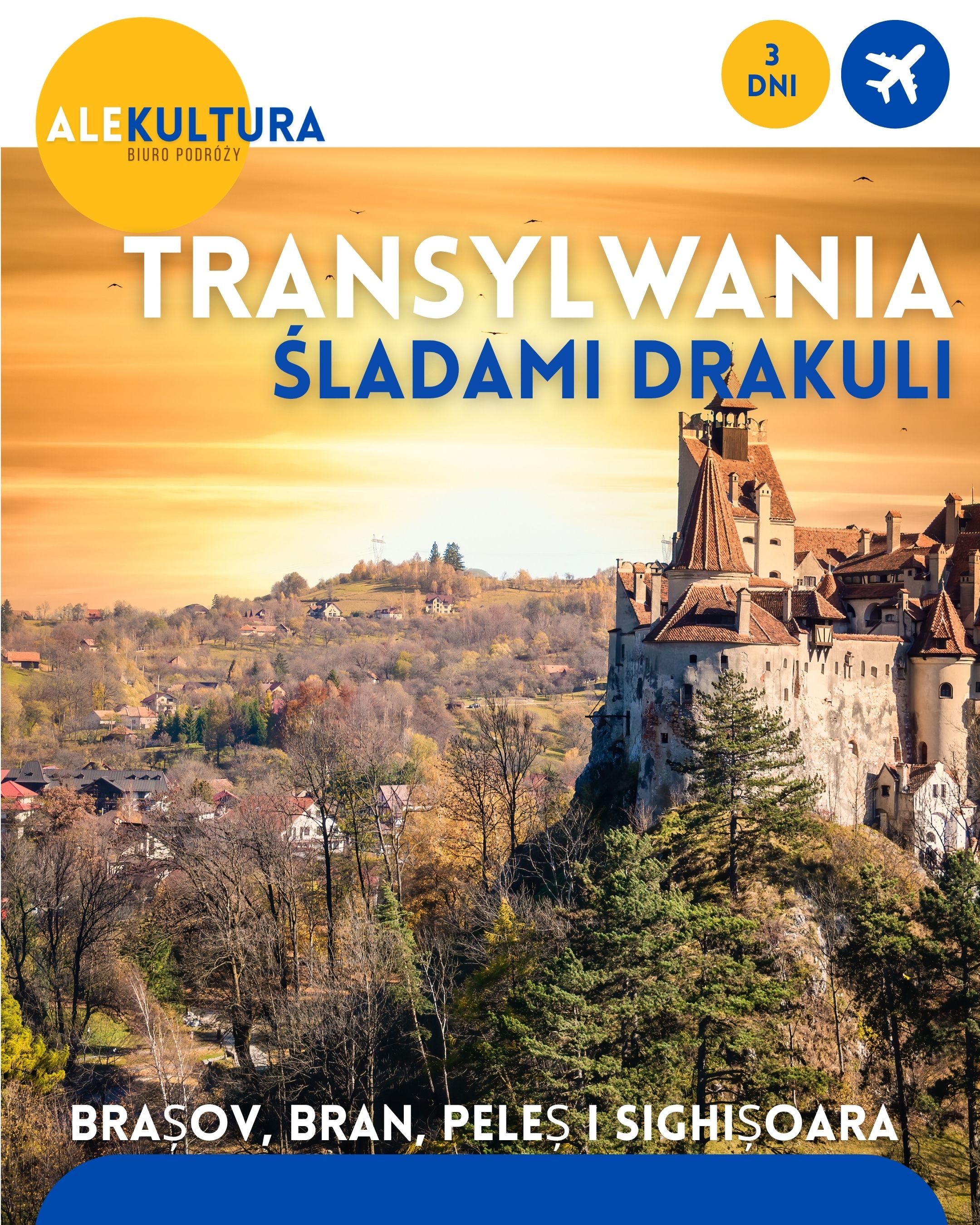 Transylwania – śladami Drakuli | Brașov, Bran, Peleș i Sighișoara