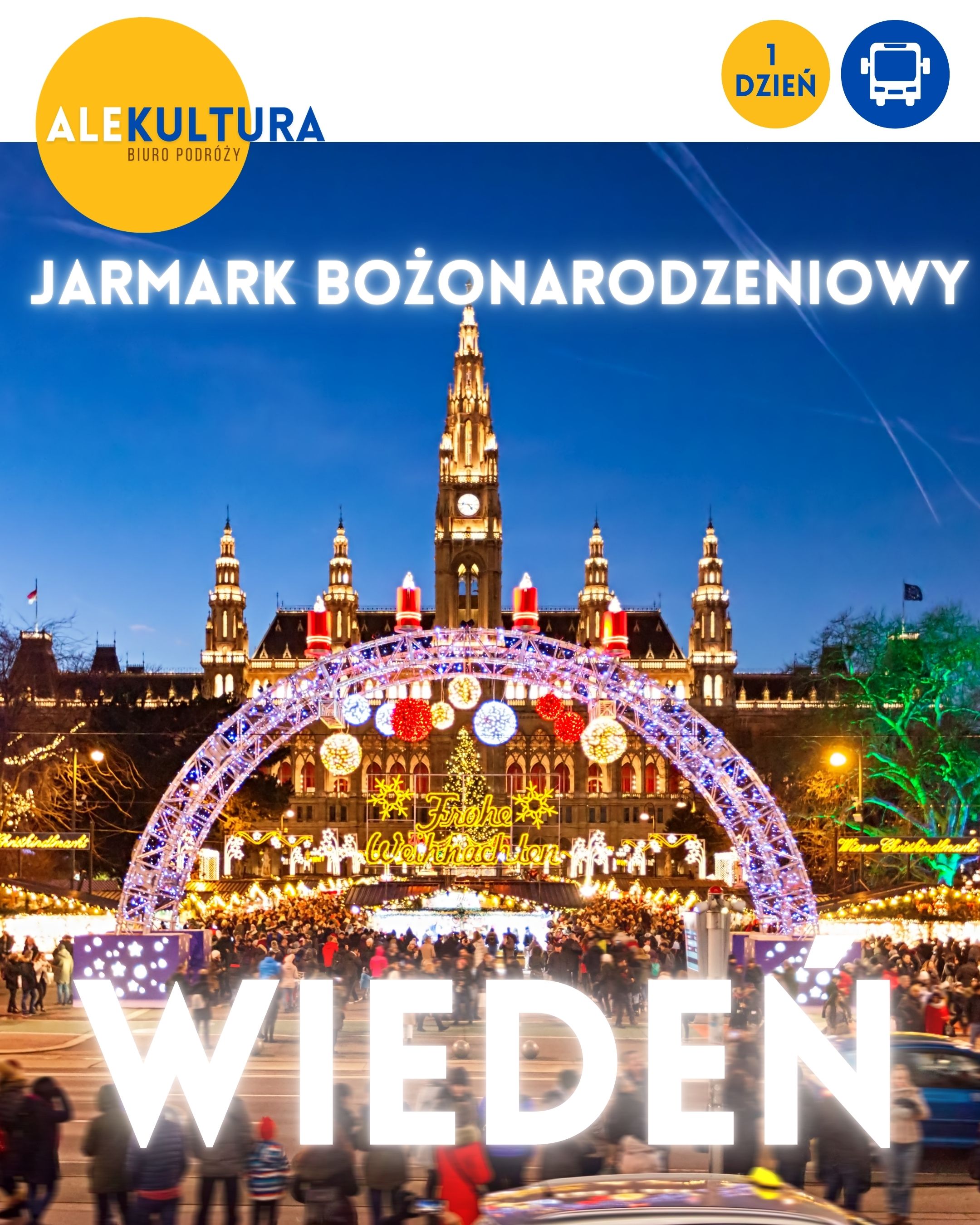 Wiedeń i jarmarki bożonarodzeniowe – magia świąt w stolicy Austrii