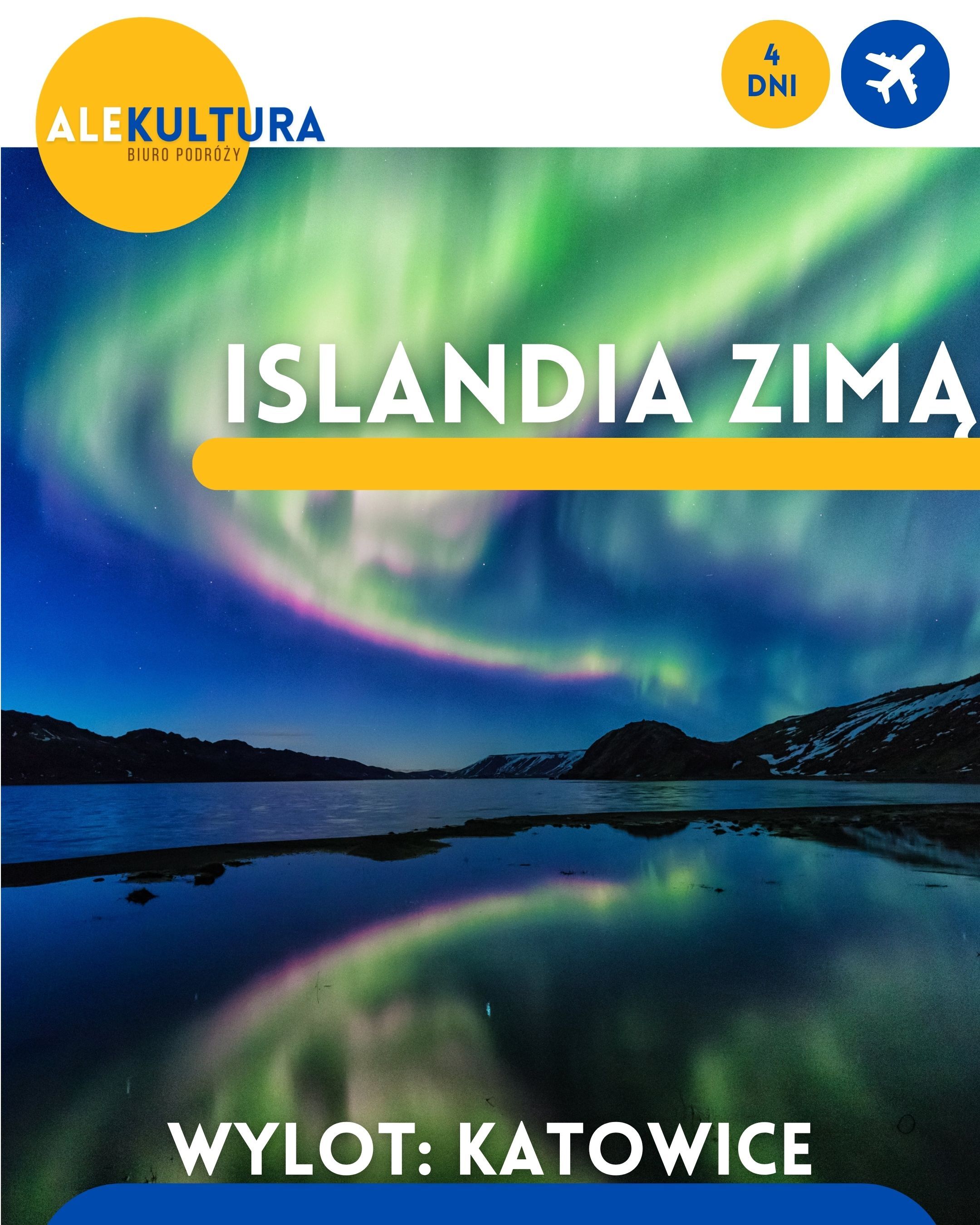Islandia zimą - kraina lodu i ognia
